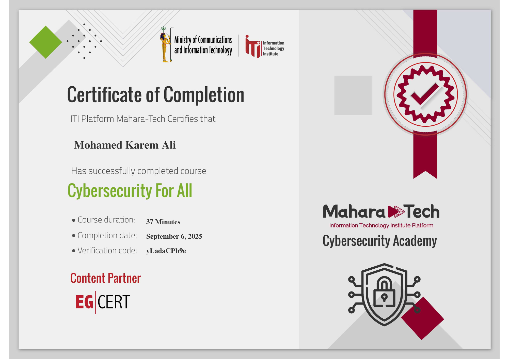 Cisco Ethical Hacker Badge